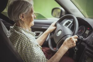 Older drivers increasingly have involvement in car accidents due to impaired driving ability, driving less frequently, and taking up a greater proportion of the total driving population.